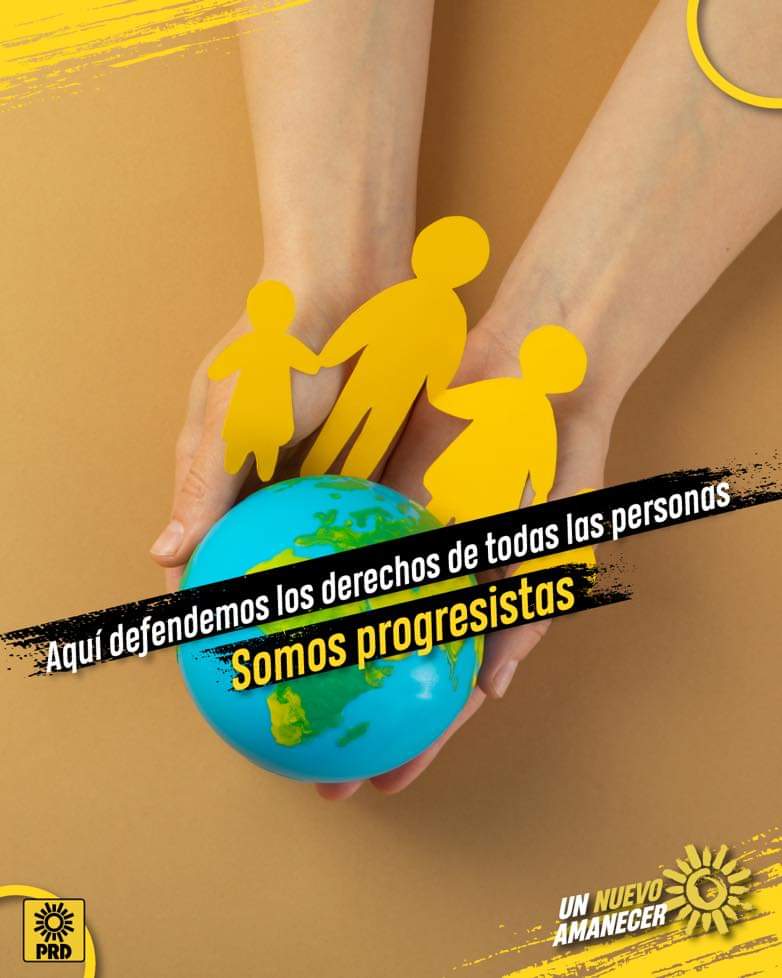 Hoy conmemoramos el #DiaDeLosDerechosHumanos para que todas las personas podamos tener garantizada una vida digna, en libertad y con igualdad. Todas y todos lo merecemos y en el #PRD nacimos para defenderlos.