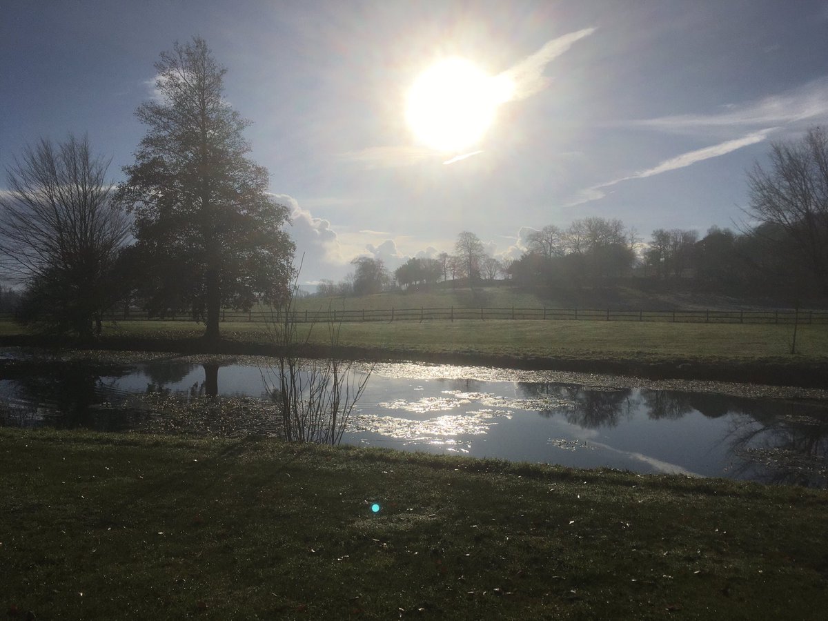 A beautiful winter’s day at gorgeous #glyndebourne