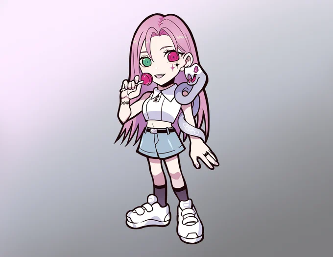 CR VALORANT部門、makiba選手()とMedeusa選手()の新イラスト制作しました! 