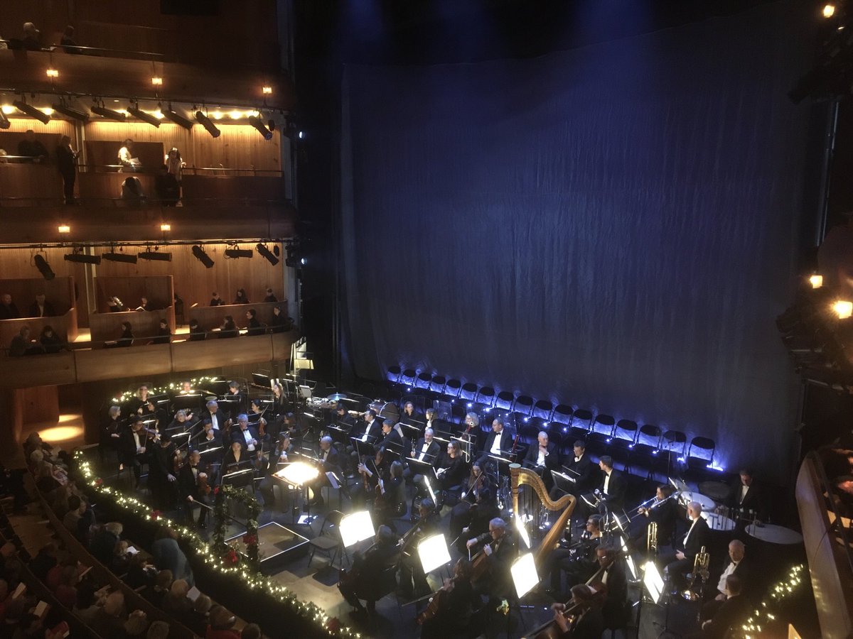 Glorious #glyndebourne Christmas concert.