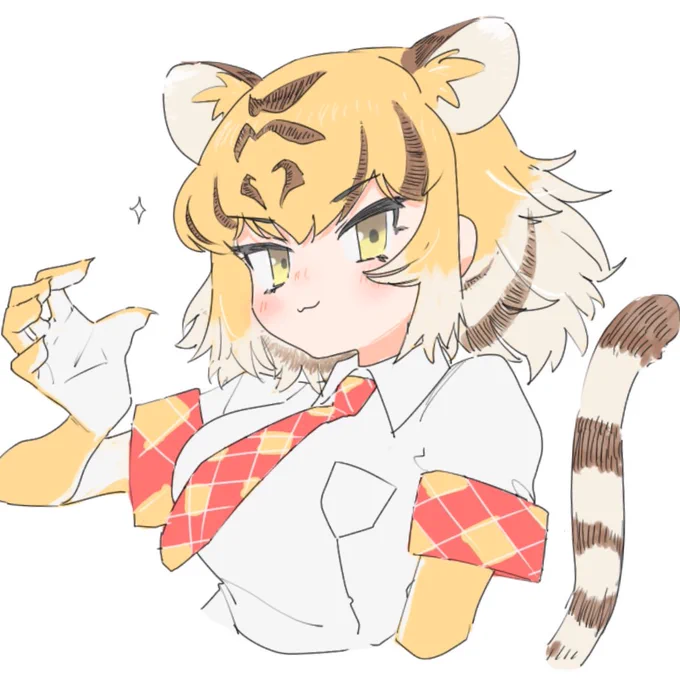 ベンガルトラ #けものフレンズ 