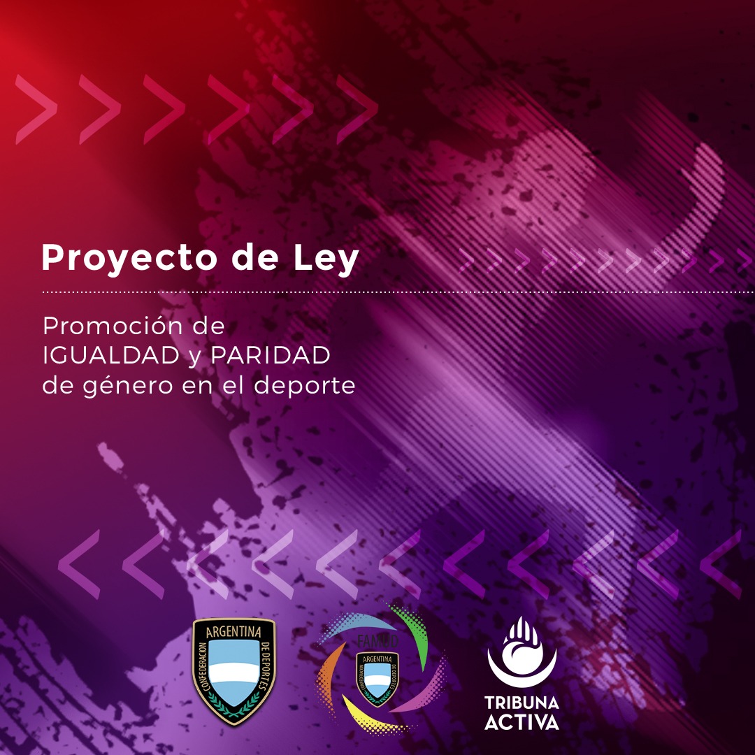 FAMUD_CAD's tweet photo. Conocé más sobre la Ley de Paridad de Género en Entidades Deportivas que impulsamos desde FAMUD y la Confederación Argentina de Deportes 
Sumate, para que se logre la aprobación en el Senado.
Queremos Debatir. Queremos Decidir… #QueSeaLey https://t.co/1LqhiYyiEU