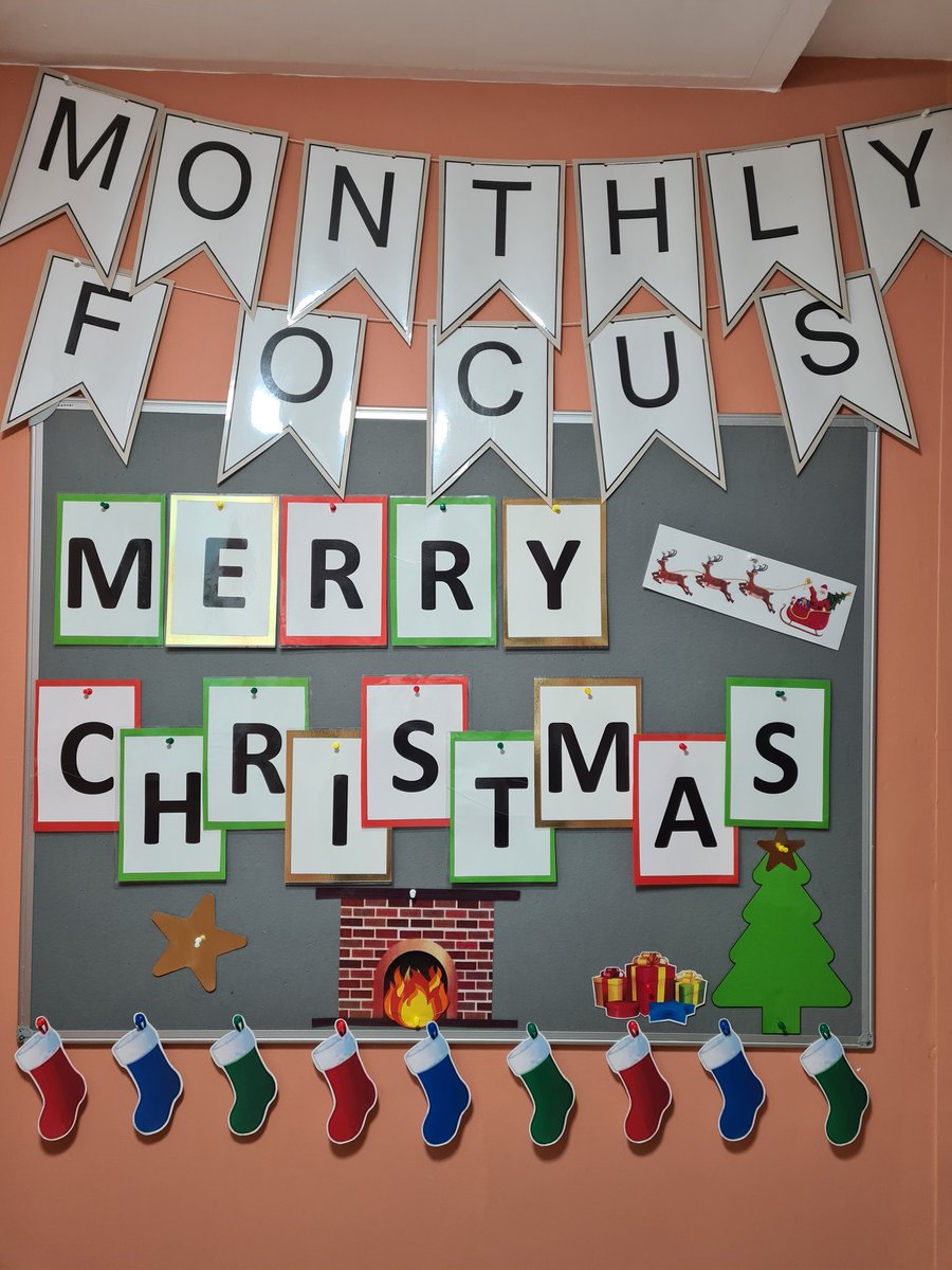 December board, all ready for the festive season.. 🎄🎅

@BunburyHouse #monthlyfocus