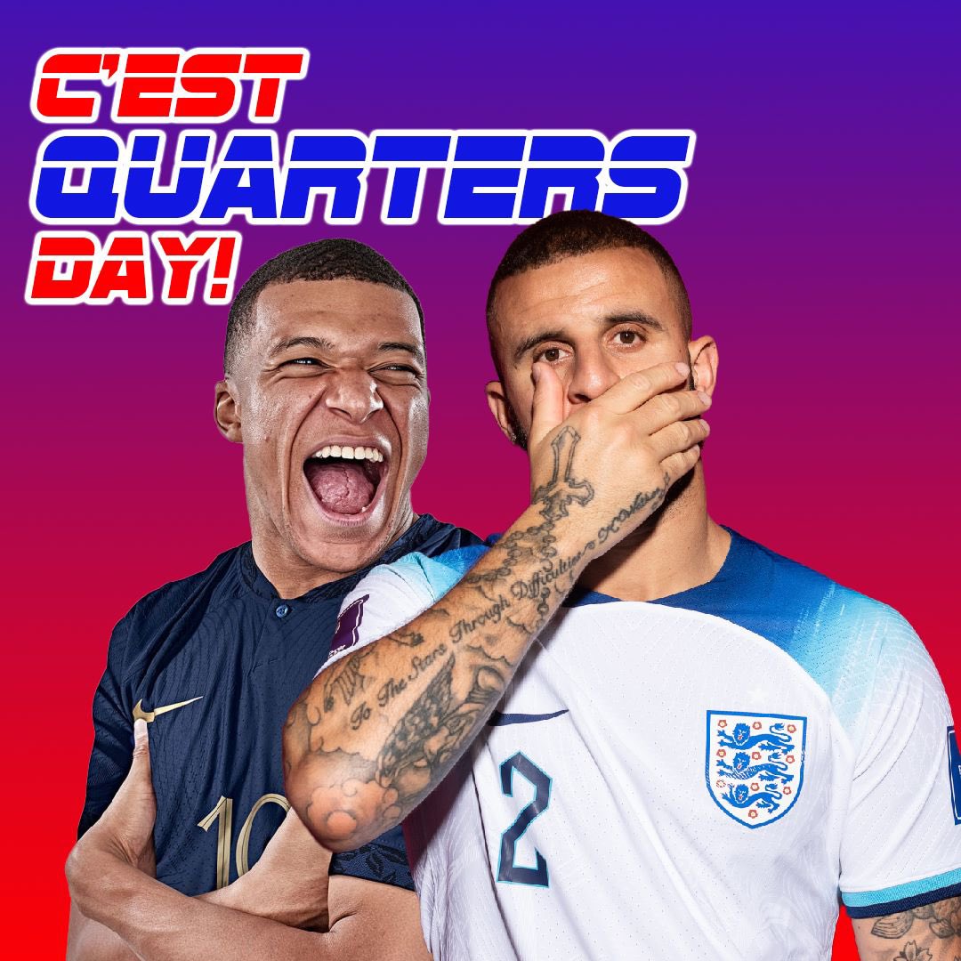 ItsFootballDay_'s tweet photo. ITS QUARTERS DAY!

I don’t get nervous but I’m starting to get a little bit shaky, d’ya know what I mean? I’m a little bit waaaayyy😬😬

Here we go, huge day upon us. Tough tough opponents but we are a brilliant team with fantastic players so let’s ‘av it! https://t.co/fBn0t2ZkWY