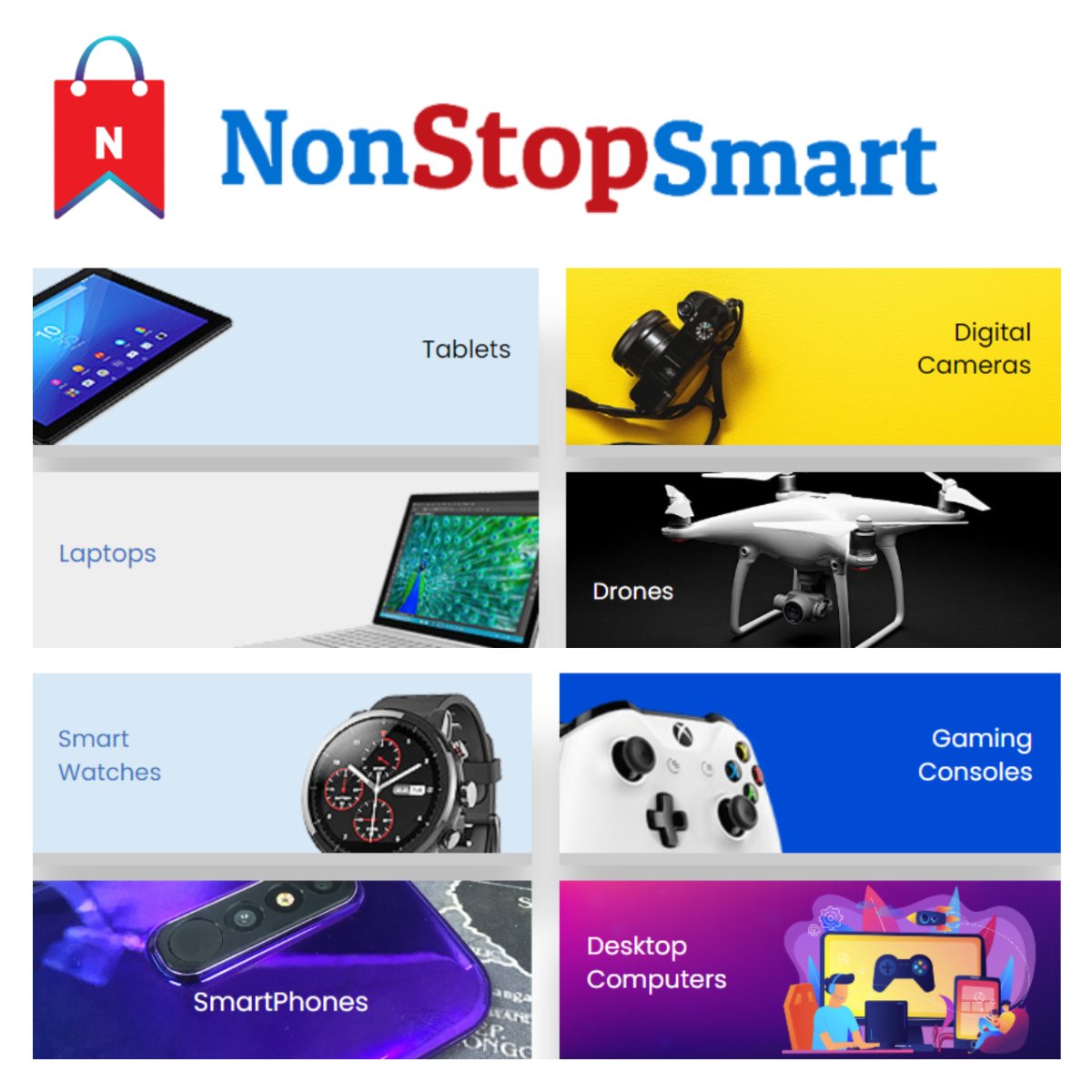 💥NonStopSmart💥
Find the Best Priced Products form such categories as SmartPhones, Cameras, Drones, Smart Watches, Smart Home, Fitness, Toys, Games and more 💥🚀 
👉 Check this out: nonstopsmart.com
#bestdeals #dealoftheday