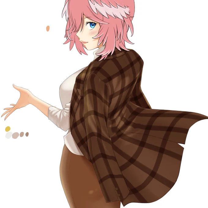 もう冬ですが、秋ルイ姉塗ってる