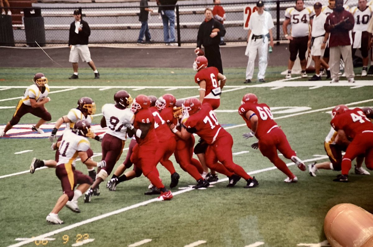 CoachTuero's tweet photo. POWER!  

Perfect photo from our senior year, 2007 Montclair State vs Salisbury. 

Bunch of great NJ HS Football Coaches in this pic. All from the MSU Pipeline under HOF Coach Giancola. https://t.co/N5X6gVVRmM