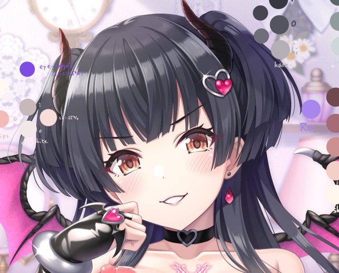 クソ高圧的な表情の女……めっちゃすこ🦇💕💕✨
(そのうち更新予定のFANBOX用差分 