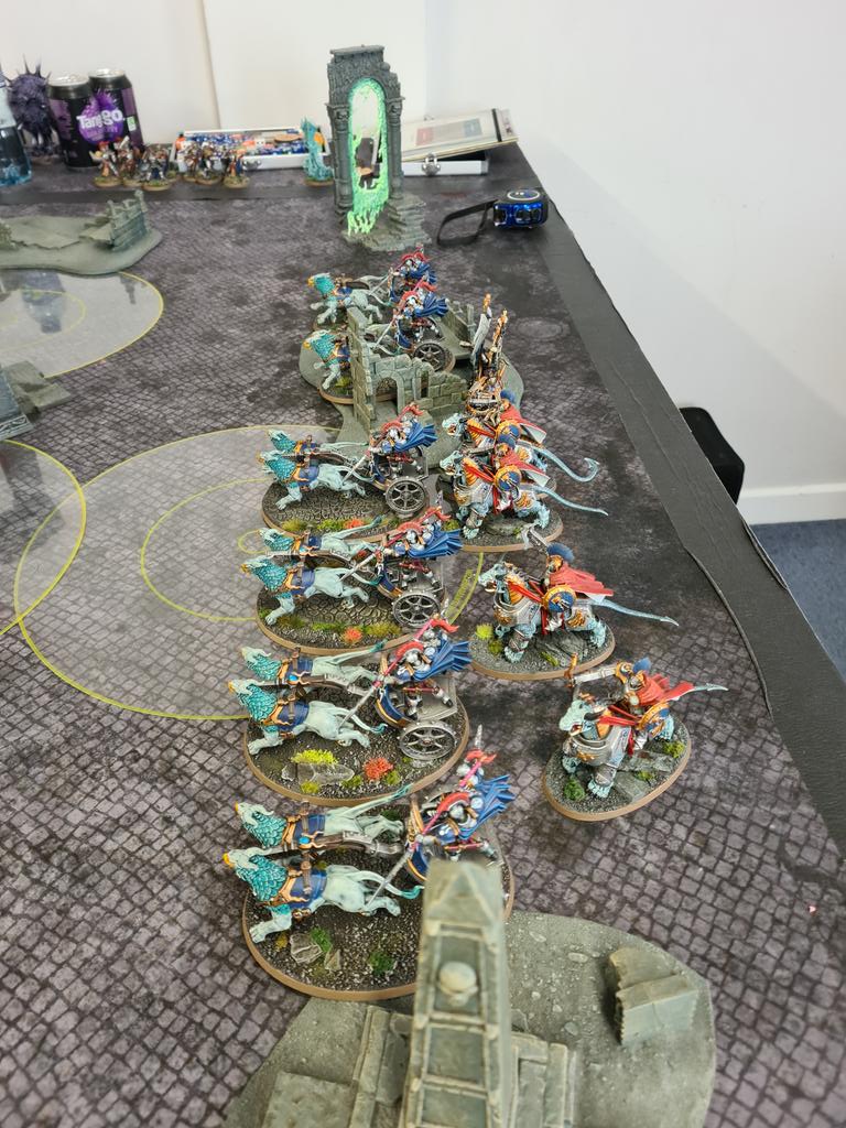 Last tournament of the year at <a href="/DiceExploding/">Exploding Dice</a> had 6 Chariots painted so thought why not... Turns out their pretty good 😅