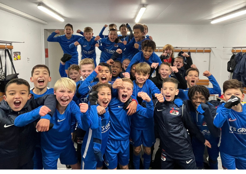 😎 What a performance!

💪 AZ Onder 12 wint overtuigend met 5-14 van Ajax.

✍️ Verslag: bit.ly/3BpaoK5

#AZO12 #azaja