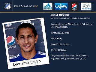 SJavi12's tweet photo. @cesaralo @MillosFCoficial Pero será este Leo Castro. https://t.co/fkXWbJV3VB