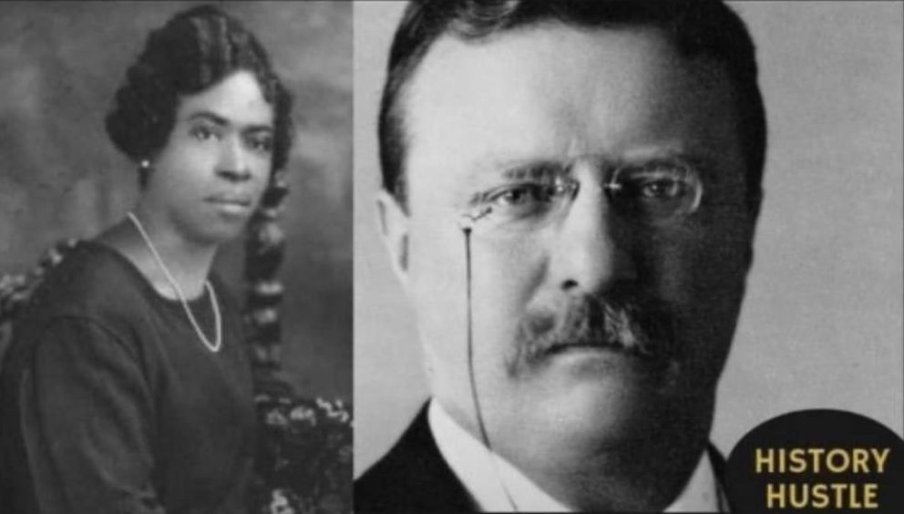 jimrosecircus1's tweet image. After Minnie Cox, the first black female postmaster was pressured out of her job in Mississippi, President Roosevelt continued to pay her and punished the town by rerouting their mail 30 miles away until they gave back her position.