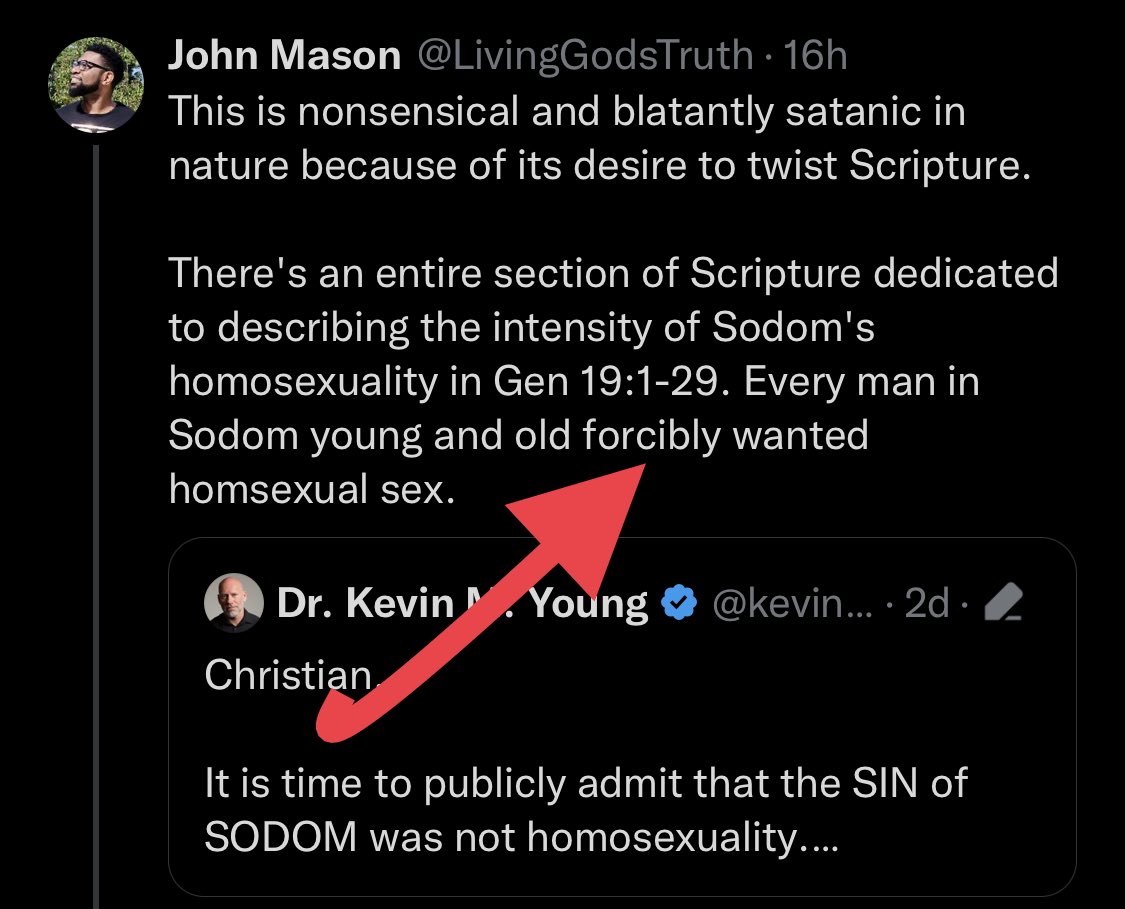 RationalT's tweet photo. @LivingGodsTruth Read the last part again…. Slowly, John. https://t.co/ycwK3D8nzn