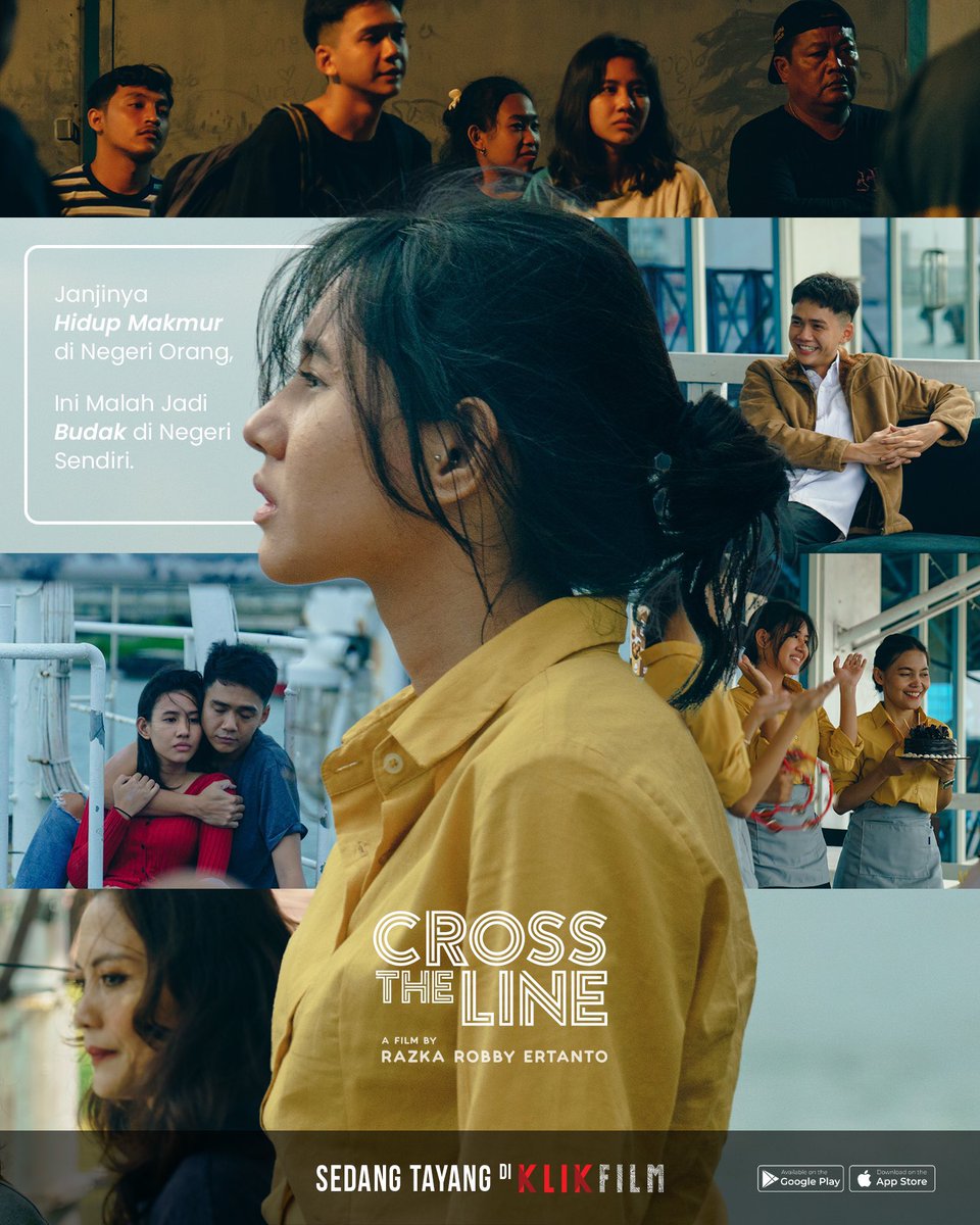 paradigmafilm's tweet photo. Cross The Line

Ketika kenyataan hidup memaksa serta mendesak Maya dan Haris untuk memilih satu2nya pilihan yang sangat sulit.
Pedih dan miris.

Chemistry Shenina Cinnamon dan Chicco Kurniawan 👏🏻
 
Ada di Klik Film https://t.co/MScEvrJ4Q8