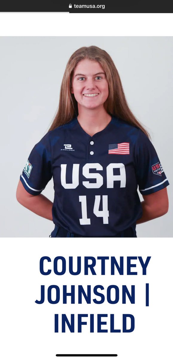 CourtneyJ_2023's tweet photo. Excited and honored to be selected as a HPP top performer! Thank you @USASoftball! @CoachKuhlmeyer @UMBCsoftball @ReservoirSB https://t.co/EaSzbkYR7r