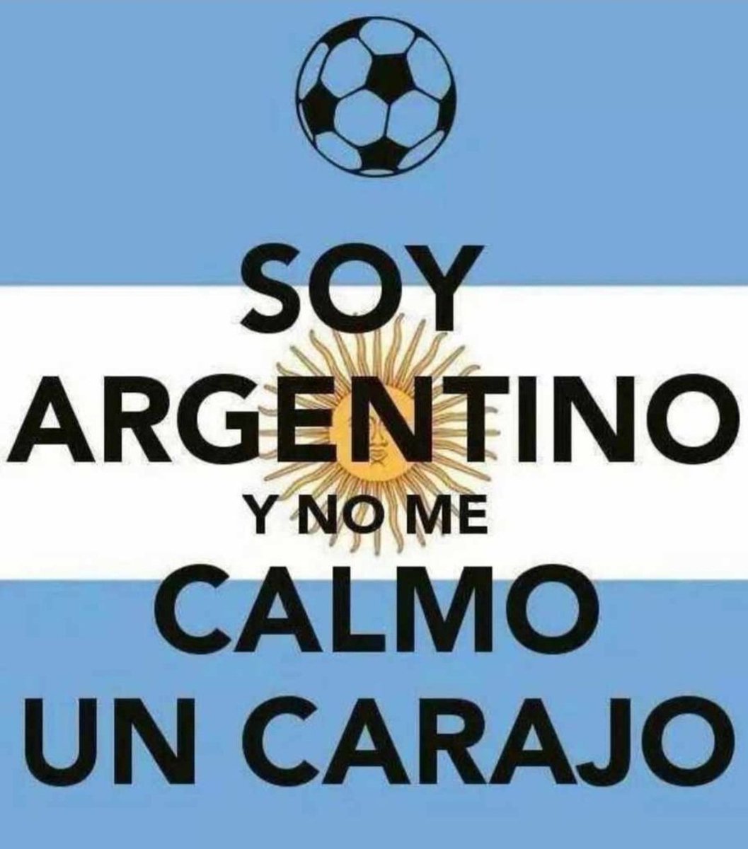 Milagroamato's tweet photo. #QueMirasBobo .. EN ARGENTINA NACÍ !!! 🇦🇷🇦🇷🇦🇷🇦🇷 No te lo puedo explicar, porque no vas a entender! https://t.co/pmWjtecF0T