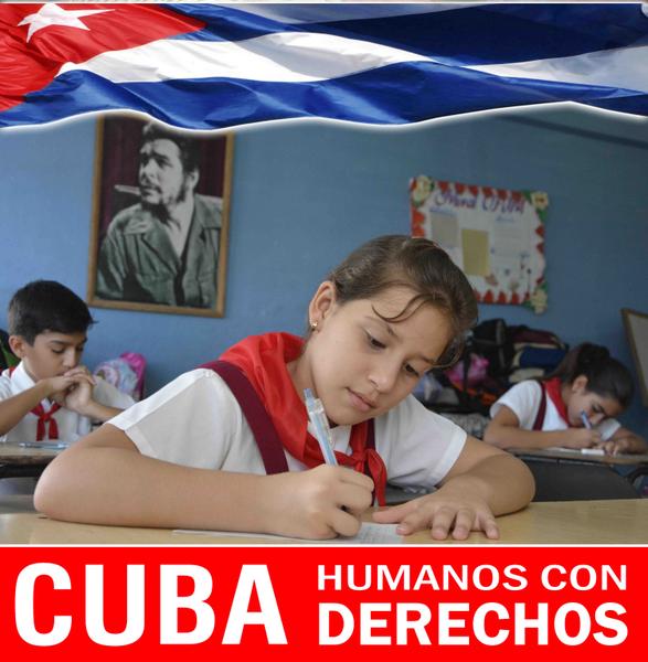 #Cuba en Revolución garantiza los derechos de nuestros niños, adolescentes y jóvenes.  El derecho a la vida, la supervivencia, el desarrollo, la participación, la educación, la salud, la no discriminación... Y esos derechos se garantizan pese al injusto bloqueo norteamericano.