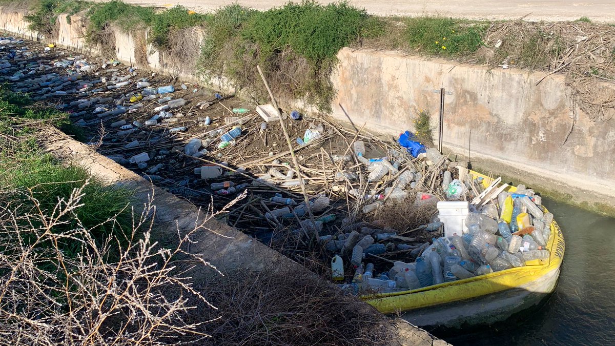 RequenaCanals's tweet photo. Passejant de camí a les dunes litorals de Guardamar, hem passat per la desembocadura del #RiuSegura i, lamentablement, l’acumulació de fem, plàstic i tot tipus de deixalles, han tingut massa protagonisme… https://t.co/0Z4SXChyBM