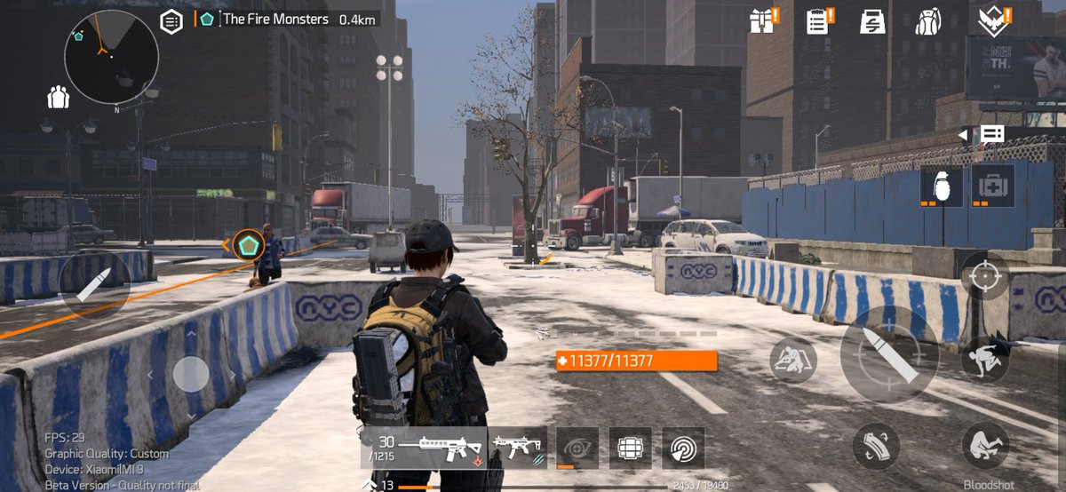 Sieht halt echt geil aus von der Grafik her für nen Mobile Game! <a href="/TheDivMobile/">The Division Resurgence</a> #TheDivisionResurgence