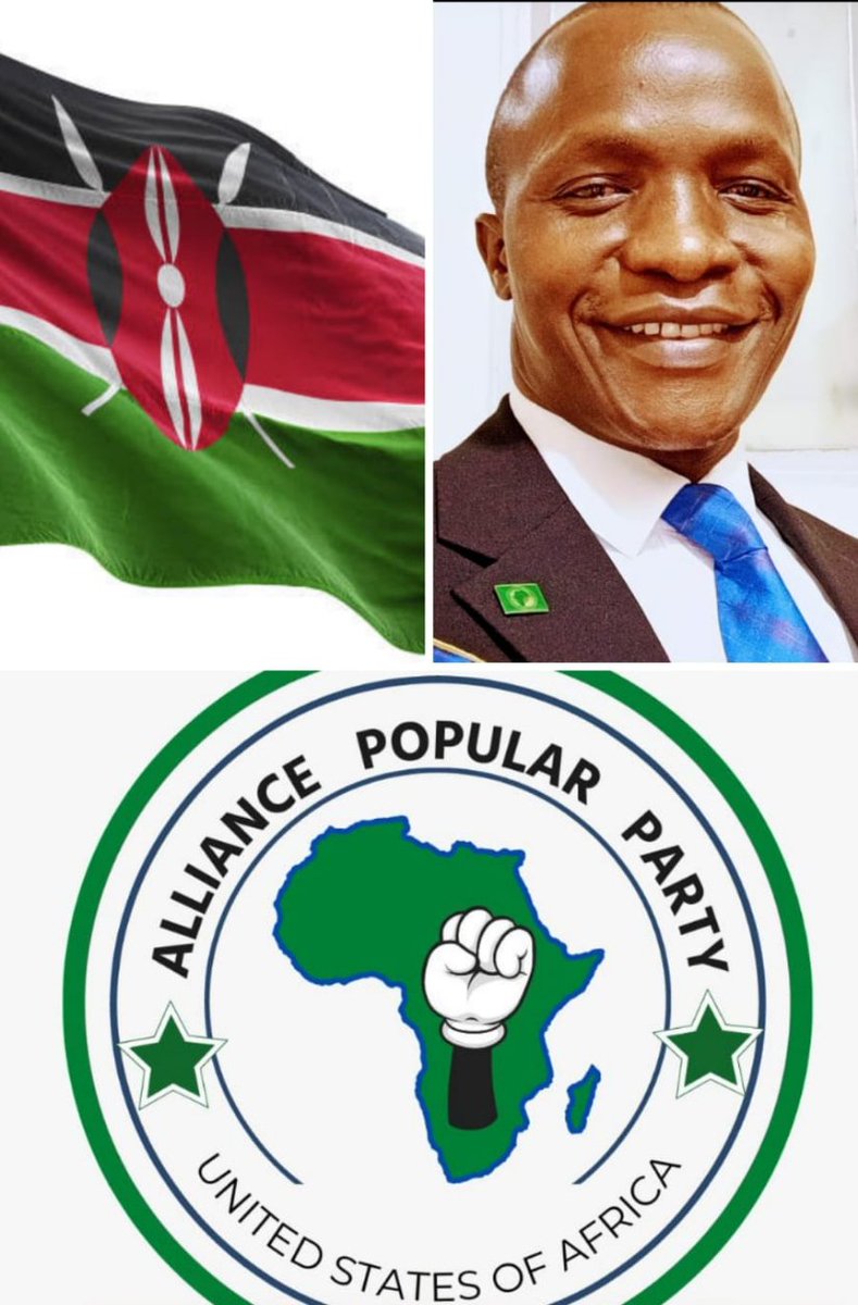 BcomJnrj's tweet photo. Alliance Popular Party will free Kenyans from economical survitude. 
A movement for the United States of African
@DanOjowa 
@appartyofficial https://t.co/zfJzExmlMC