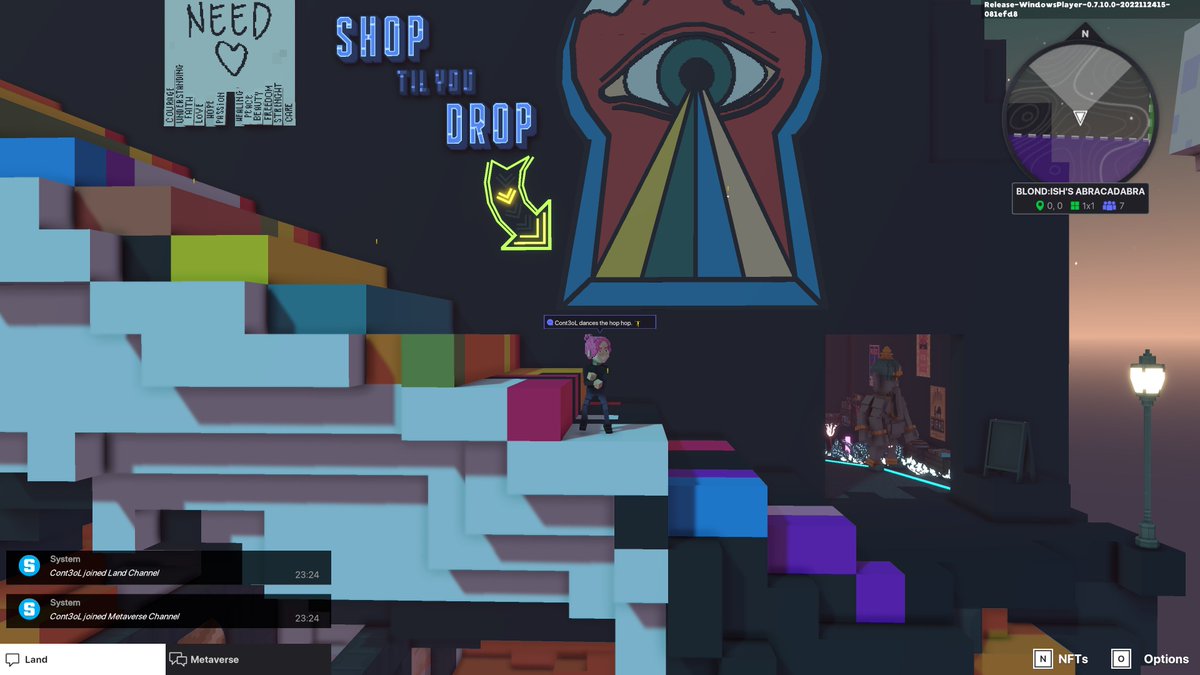 PorterRutherfo2's tweet photo. @TheSandboxGame @blond_ish 🪄 ABRACADABRA! 🌈 I participated to the @blond_ish dj set! Check out my screenshot: https://t.co/q0qmTdSuJV