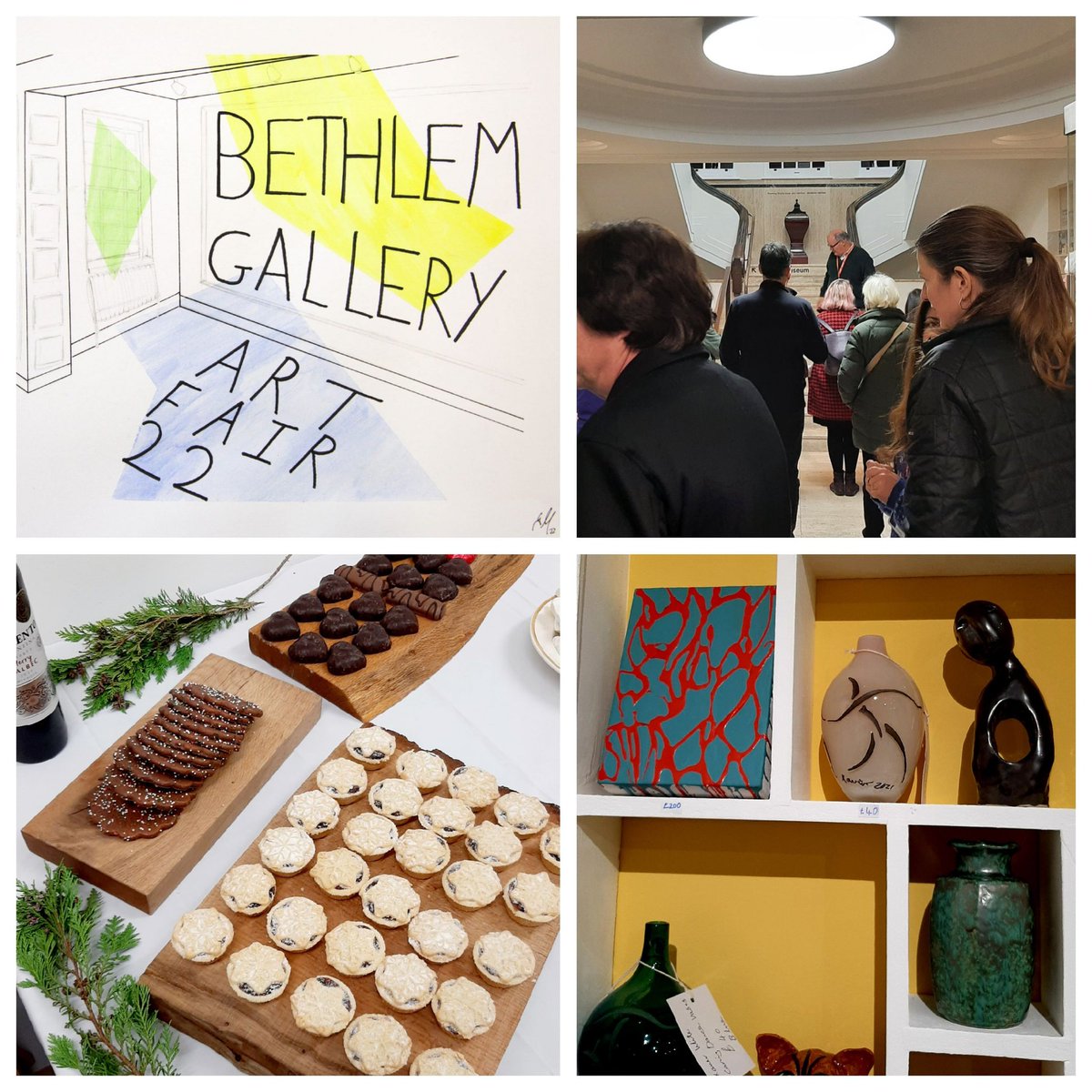 BeckenhamBA's tweet image. What a fabulous evening we  had at the BBA Christmas Soirée.  Thank You to Sophie &amp;amp; Amisha @Bethlem_Gallery for hosting &amp;amp; Colin @bethlem_museum for the guided tour.

Thanks also to all who came to enjoy some Christmas cheer, good conversation &amp;amp; shopping at the Art Fair 2022 🎄🧡