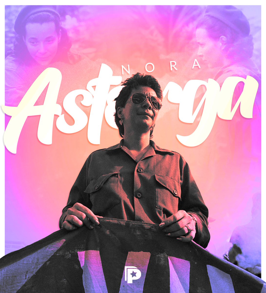 El #10Diciembre de 1949, nace Nora Astorga Gadea, nuestra heroína, que se destacó en la lucha revolucionaria desde muy joven, atraída por la necesidad de tener vínculo con el #FSLN, hoy es recordada por su valentía, disciplina, ejemplo de profesional y de amor a su patria🇳🇮✊🏻🔴⚫