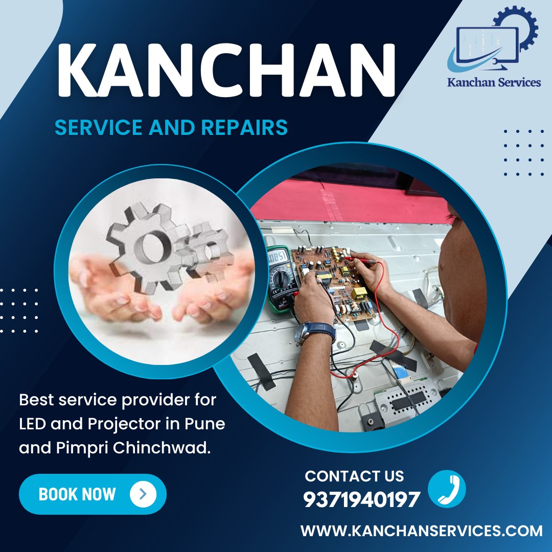KanchanServices's tweet photo. Looking for LED tv or projector repair in Pimpri Chinchwad and Pune. We at Kanchan Services have expert technicians having years of experience.
📞9371940197
📞 8408817300
Website :- https://t.co/JyOkm0Zt19
#ledrepair #tvsupport #puneservices #punebusiness #serviceled https://t.co/Q8b6XHBiFn