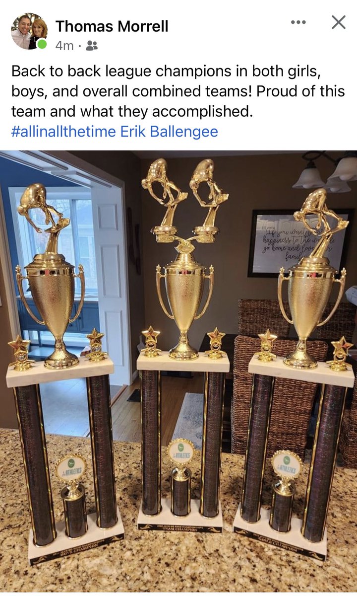 So proud of my husband and his team! He sacrifices a lot to coach many different teams but that just means more kids get to have an amazing coach. ❤️ <a href="/CrosbyMiddle/">Crosby Middle School</a> kids are so lucky to have him!