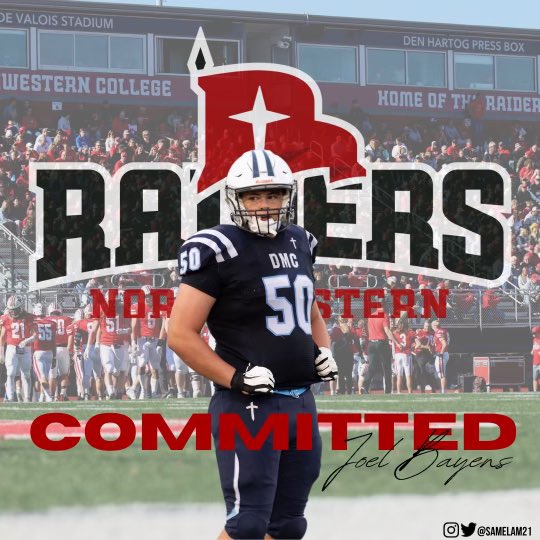 Searching for a school to call home has taught me a ton &amp; created lasting memories.  Thanks to all the coaches and my parents for making that possible. After talking with my family and prayerful consideration, I have decided to commit to Northwestern College! Go Raiders!