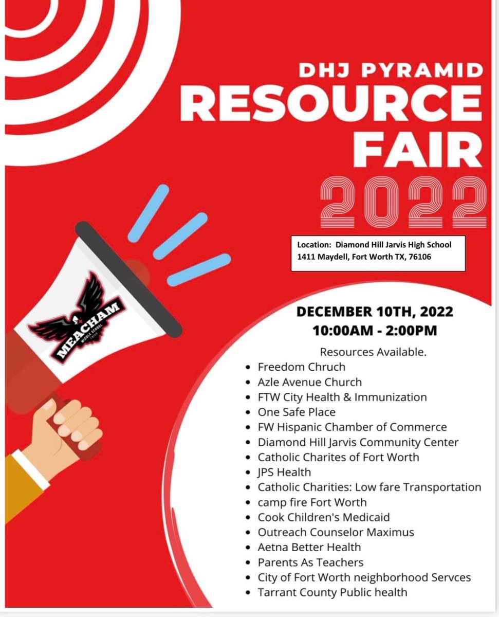 HelbingFWISD's tweet photo. Resources fair is taking place today.  Parade will be rescheduled because of the weather. https://t.co/VodQjsC7Ry