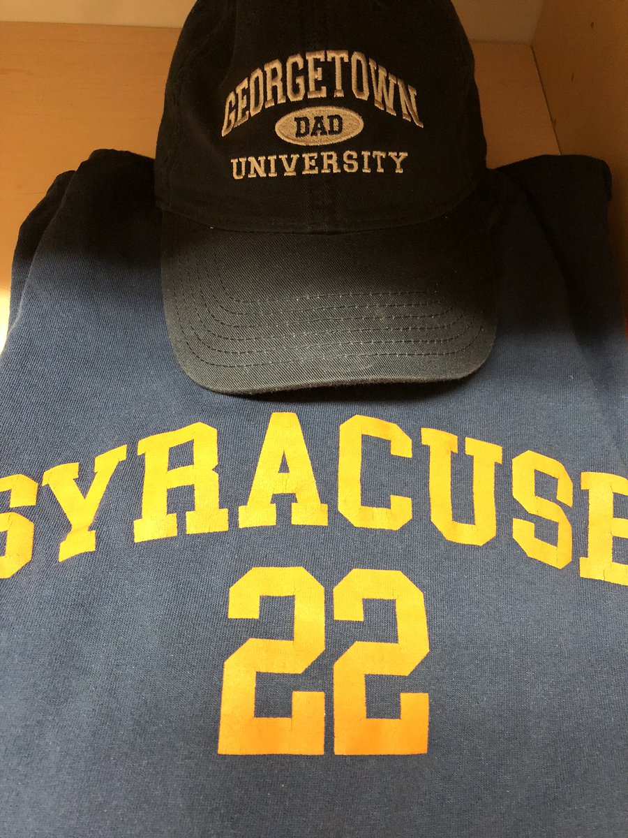 steerts's tweet image. Getting ready! @Cuse_MBB @GeorgetownHoyas