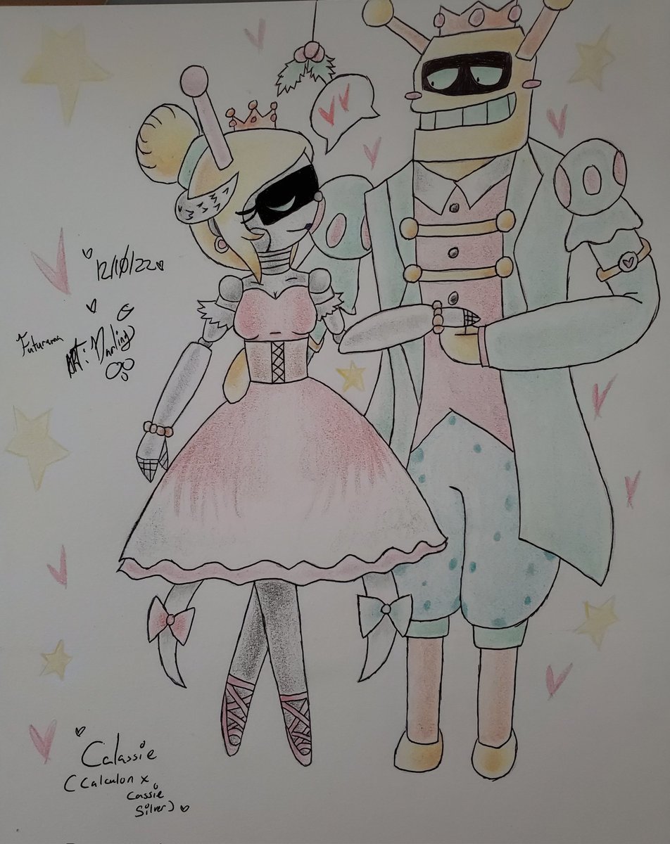 CombatDarling's tweet photo. Calassie (Calculon x Cassie Silver): Swan Lake Christmas๐๐๐ฉฐ๐๐๐๐ฉฐ๐๐๐๐ฉฐ๐
#Futurama
#FuturamaOc
#Calculon https://t.co/IoU4ck4NIT