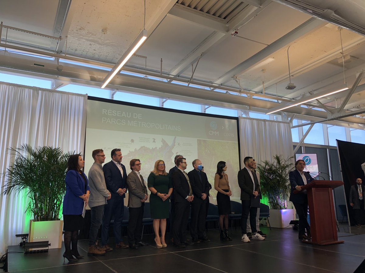 cremtl's tweet photo. Inspirant de constater la mobilisation des élues et élus de l’ensemble de la @CMM_info pour la protection et la mise en valeur des milieux naturels! C’est collectivement que nous arriverons à atteindre les objectifs de conservation. #COP15 https://t.co/0Iz0rJrknm