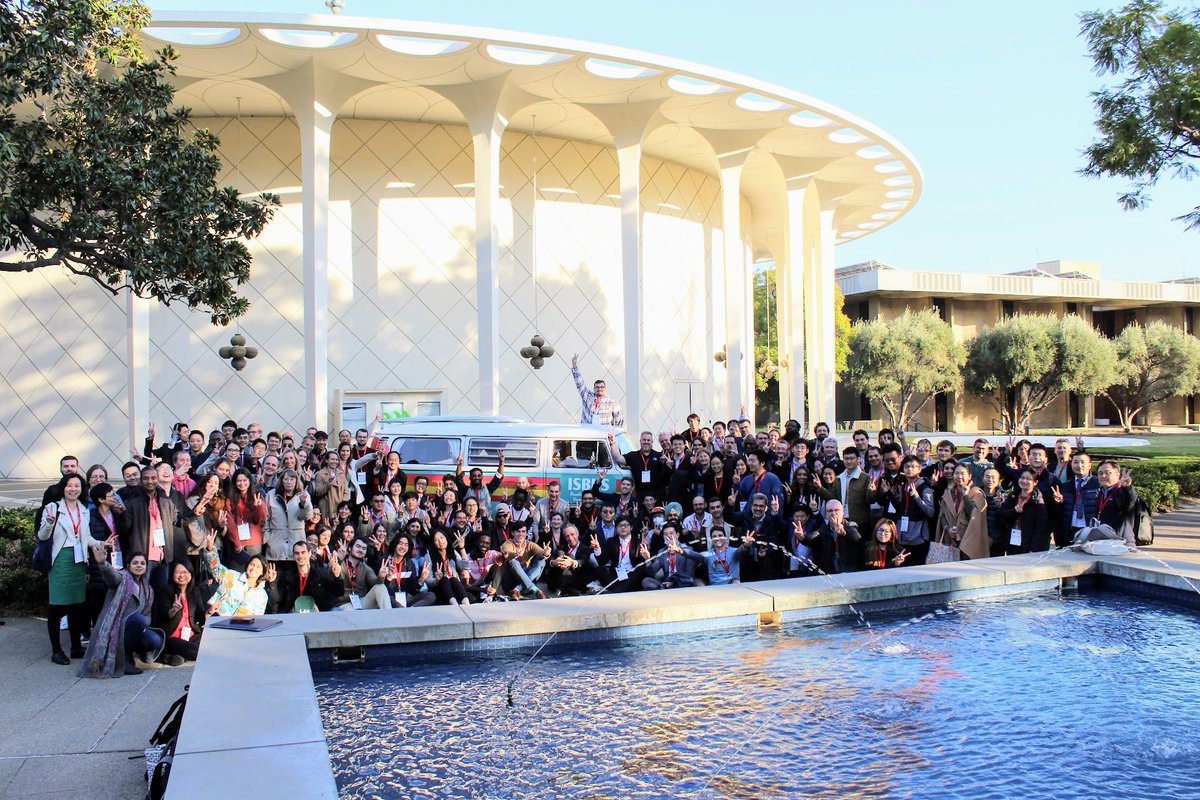 We might need a bigger bus! #isbus Thanks to everyone joining us for the inaugural meeting on Biomolecular Ultrasound and Sonogenetics <a href="/getontheISBUS/">ISBUS</a> <a href="/Caltech/">Caltech</a>.
