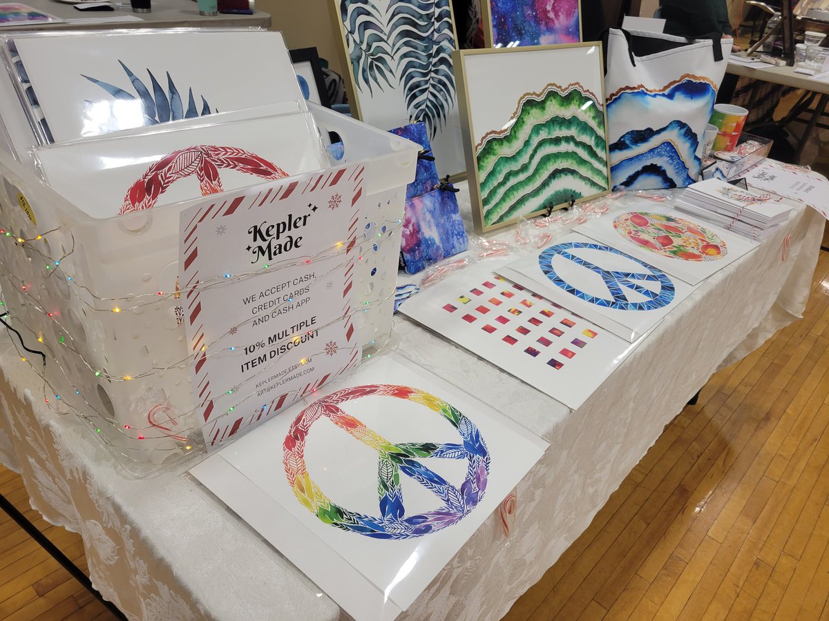 KeplerMade's tweet photo. Working at our first craft fair today! Stop by if you're in the area.
Brookdale Elementary in Bloomfield, NJ
#keplermade #etsyshop  #etsy #craftfair #shopsmall #HolidayShopping https://t.co/8W8Xf3VXmC
