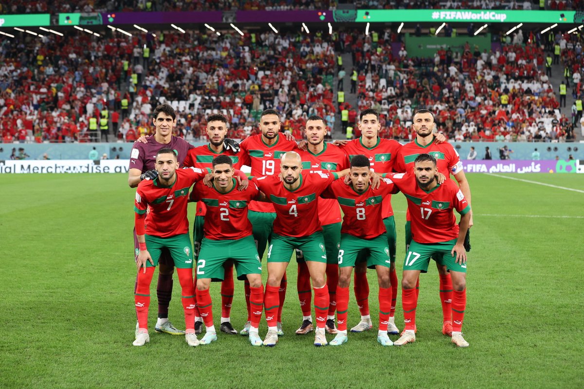 ActuFoot_'s tweet photo. Le Maroc est à 45 MINUTES du plus grand exploit de l'histoire du football africain 🔥🇲🇦 https://t.co/ZSoKpX3R5d
