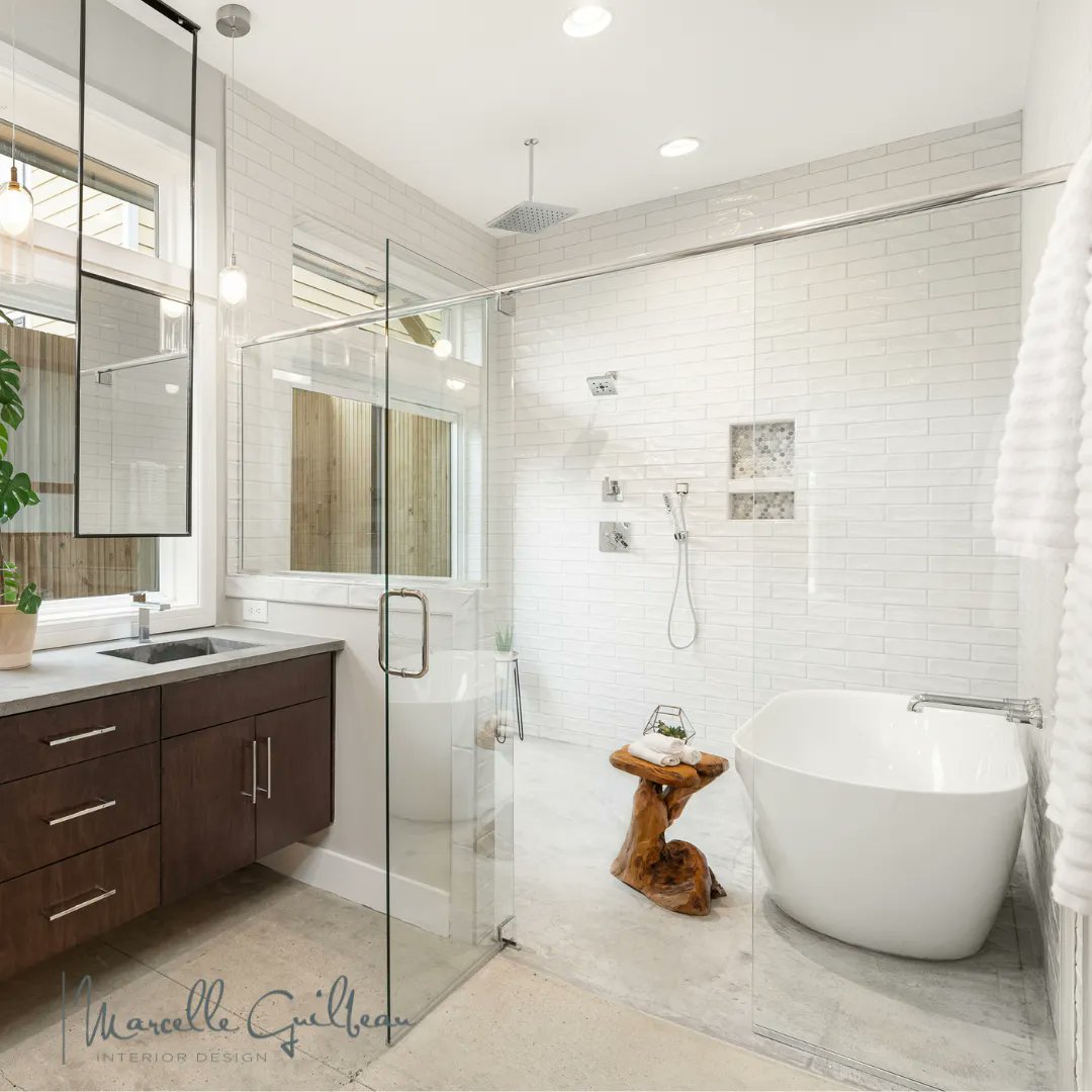 MarcelleGID's tweet image. A serene and zen bathroom is key to a happy life! And this one overlooks a private zen garden! Ideally, a shower tub combo for the perfect home spa experience.   
#soulstyle #nashvilleinteriordesign #zendesign #designzen #masterensuitebathroom #zeninteriordesign #zengardendesign