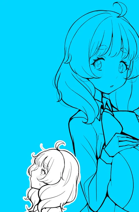https://t.co/2VDiwfpm80
🔞表紙の絵の線画が終わったぜ。美人のチンポをチンカス溜まってそうな仮性包茎に変更🔞(限定公開) 