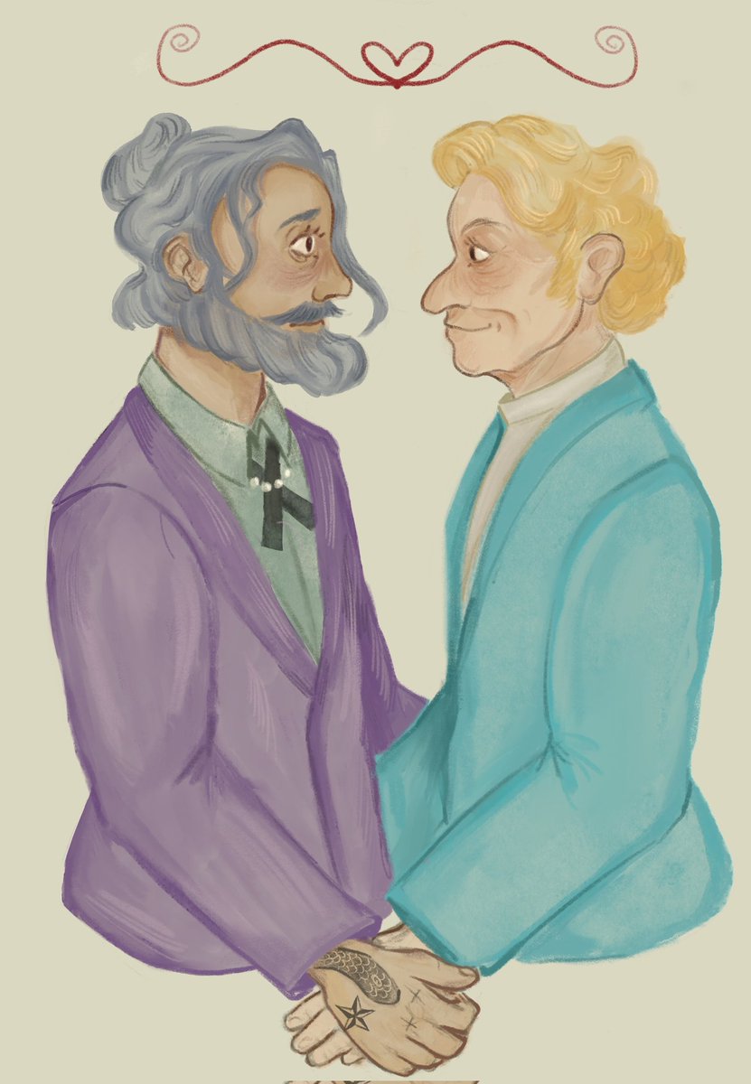 odinart2's tweet image. ✨Husbands✨
#gentlebeard #blackbonnet #edstede #ofmd