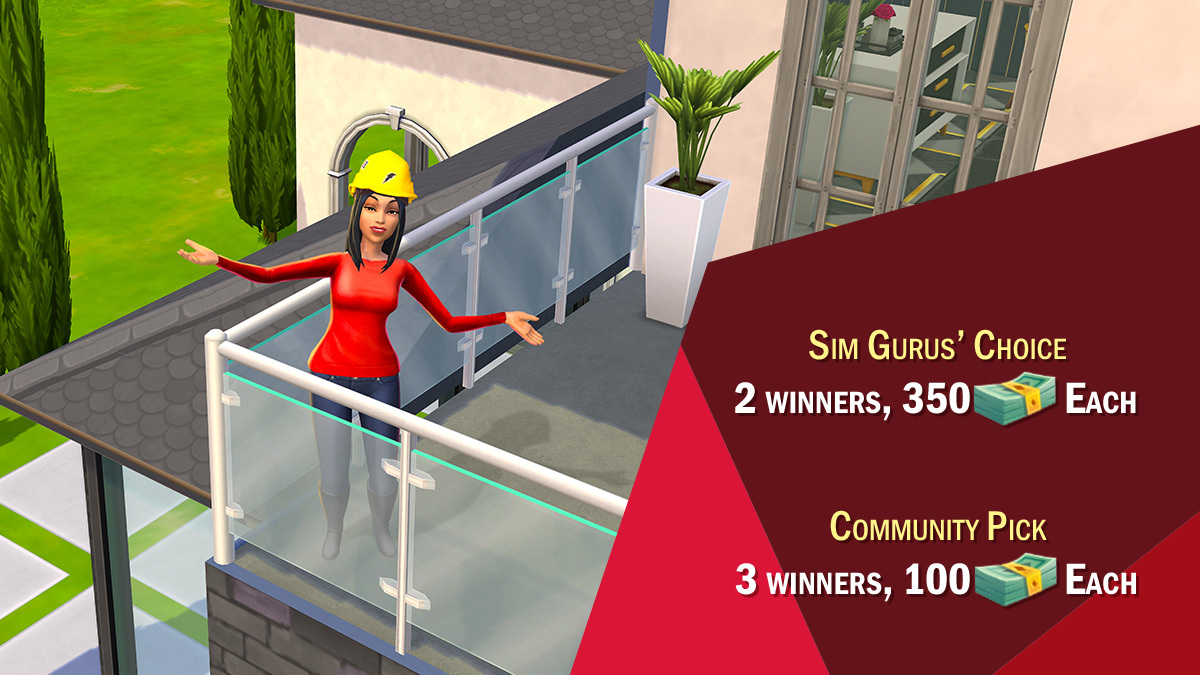 TheSimsMobile's tweet photo. ๐ขContest Alert: Show us your best balcony builds using #MyBalconyBuild! The Sim Gurus will pick 2 winners & they will get 350 SimCash each!
And the top 3 posts with the most engagement across Twitter and IG will win 100 SimCash!
Contest ends on 21st Dec 9PM PST
#TheSimsMobile https://t.co/HE6sYfnvlY