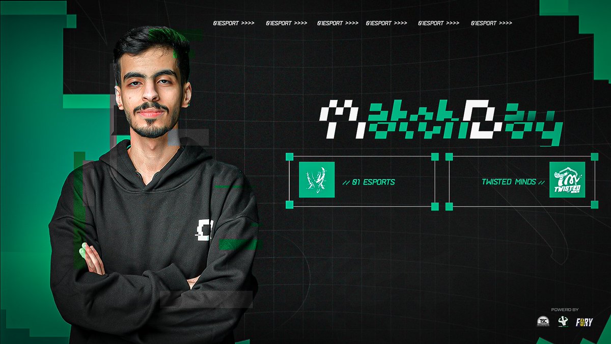 01 Esports (@01_esports) on Twitter photo اليوم الموعود ⚔️🔥
نهائي @SaudieLeagues للعبة اوفرواتش🏆
🆚<a href="/TwisMinds/">Twisted Minds 🧠</a>
🔴 LIVE NOW
📺 Twitch.tv/Saudieleagues
💌؛ كل التوفيق لكم يا ابطال وباذن الله تكمل!🖤💚
#01Reality | #01MatchDay اليوم الموعود ⚔️🔥
نهائي @SaudieLeagues للعبة اوفرواتش🏆
🆚<a href="/TwisMinds/">Twisted Minds 🧠</a>
🔴 LIVE NOW
📺 Twitch.tv/Saudieleagues
💌؛ كل التوفيق لكم يا ابطال وباذن الله تكمل!🖤💚
#01Reality | #01MatchDay