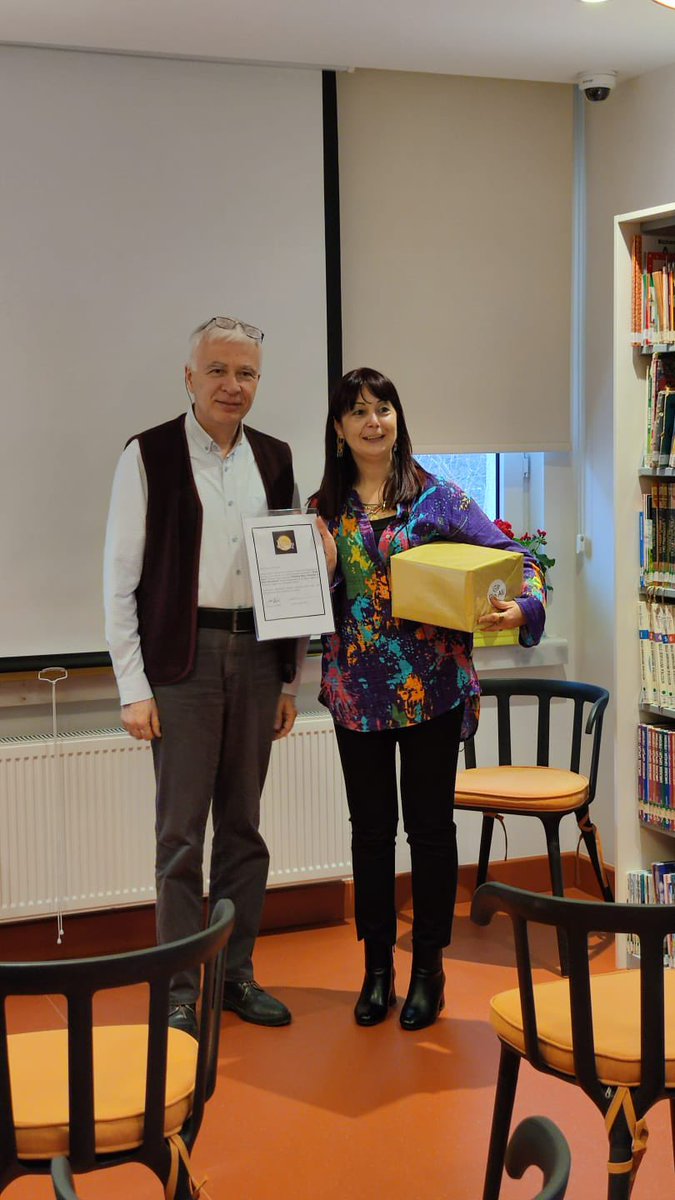 AU_DtcfResmi's tweet photo. Cin Ali Müzesi'nde bugün, Fakültemiz Hititoloji Anabilim Dalı Öğretim Üyemiz Doç. Dr. Özlem Sir Gavaz, "Hititlerde Kadın, Puduhepa ve Kadın Kahramanlar" adlı bir konferans verdi. #hititoloji #dtct https://t.co/ho7GZzi7Ex
