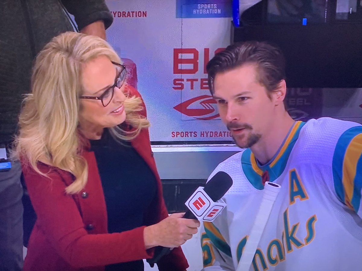Linda Cohn on Twitter "Talked to the great ErikKarlsson65 who’s on