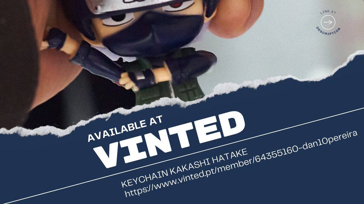 DanFMarques's tweet photo. Figura #Kakashi Hatake disponível para a venda na Vinted. Link de compra: https://t.co/3PwZyuwDCJ

#NarutoShippuden #hatake #ninja #shippuden https://t.co/5xtTcT31bs