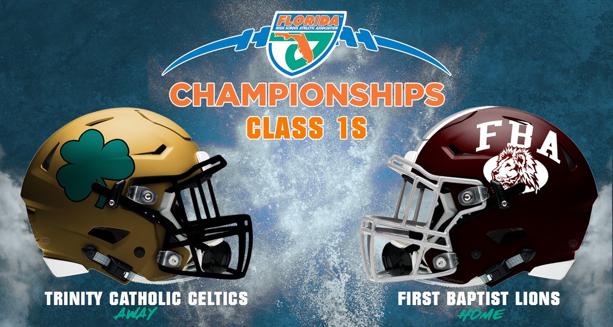 FHSAA's tweet photo. #FHSAA #Class1S π#StateChampionship π
@TCCelticsFB vs.
@FBA_Athletics_ Lions
πTallahassee, FL
ποΈGene Cox Stadium
βοΈ1pm EST
ποΈhttps://t.co/MmSmCU9rzP
π»https://t.co/np8VdhQW1R
πhttps://t.co/WPlLIgnQVU
π°https://t.co/QLACTHrpTu https://t.co/HRvly1QSHB