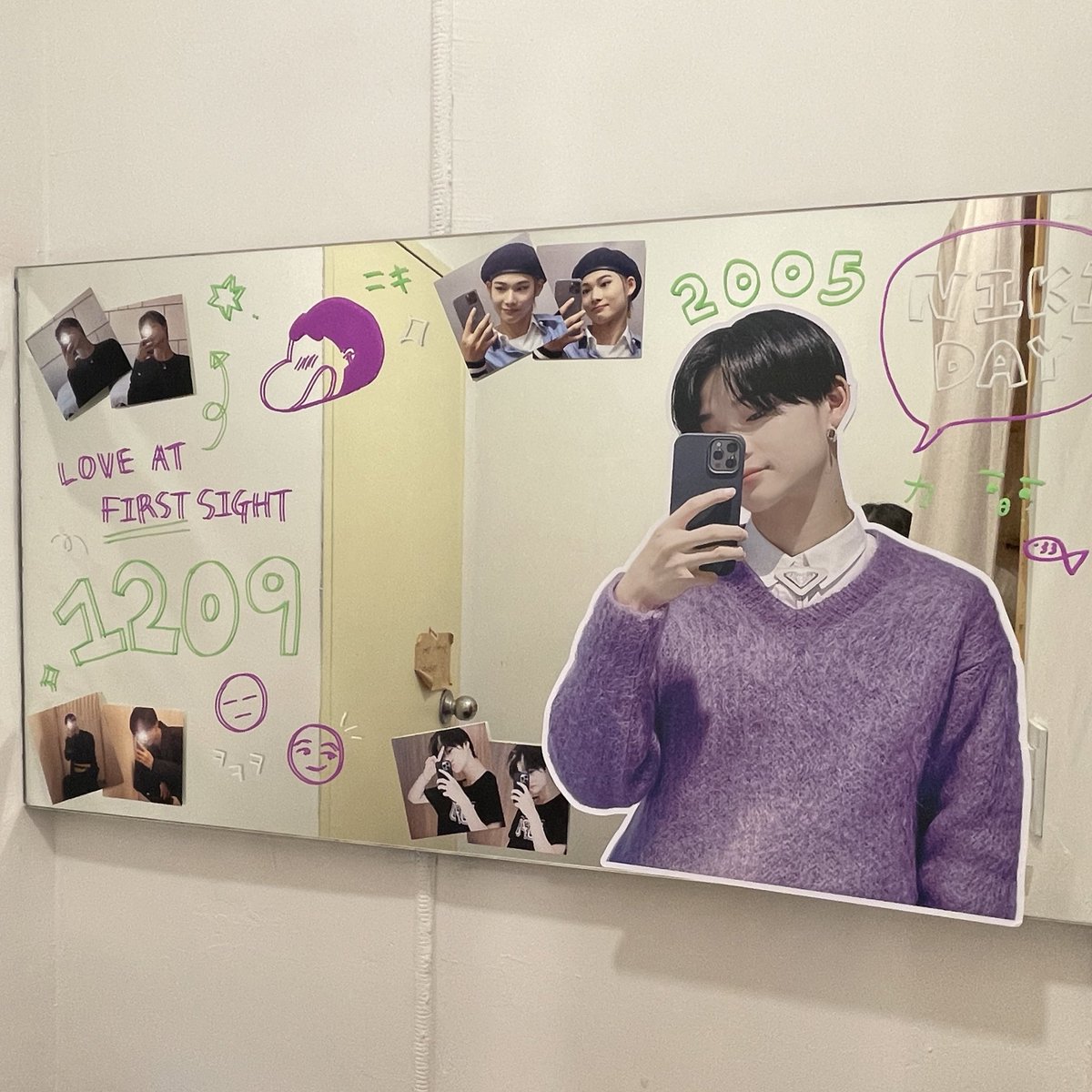 nikizzzang's tweet photo. 카페 쌔임쌔임

카페 내부가 니키로 가득 차있어서 행복했어요...♡ 케이크도 맛있고 특전도 너무너무 이뿌고 소소하게 즐길 ��리가 많아서 좋았던☺️ 이벤트 열어주셔서 감사해요👍👍

같이 와준 이션군께도 감사를..

#역시_니키밖에_안_보여
#ニキを永遠に愛してる https://t.co/lSMWUYThpC