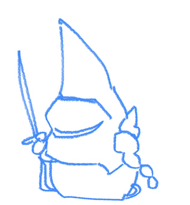 兜を纏った個体もいます⚔ 