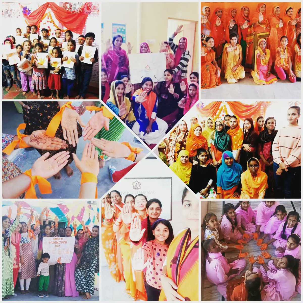 SambhaliTrust's tweet photo. 16 days of activism was celebrated today. We are proud to share some pictures with you to give you impressions from Jodhpur, Setrawa and Jaisalmer.
#orangetheworld #16daysofactivism #16days #sambhalitrust #UN #humanrights #humanrightswatch #humanrightscampaign #humanrightsday https://t.co/GGqKaLQ2ea