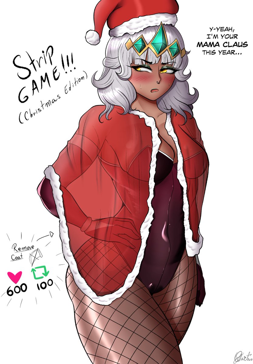Qiyarts's tweet photo. (No one asked for it but) Welcome to the Qiyana's Strip game Part 1!!

Finally found an excuse to draw my Qiqi 😈
I hope that I'm not so late for the trend tho' lol

#stripgame https://t.co/tS9vuQYLYu